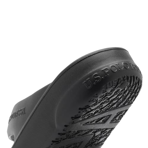 Image of U.S. Polo Assn. USPA| AXEL NAVY| Stylish slider Flipflops for Men