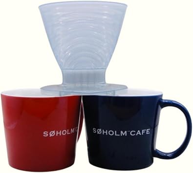 Daiso, Double Coffee Dripper, Drip two cups at the same time, Coffee Hand Drip for 1 to 4 Cups, Made in Japan