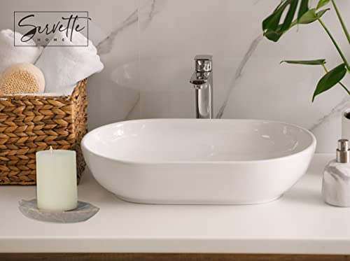 1 Natural Soapstone Pillar Candle Holder Leaf Shape #TOP5