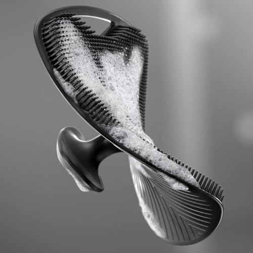 JUDEE Body Scrubber for Bathing - Dead Skin Remover, Premium Super Soft Silicone Body Shower Scrub, Reusable Body Cleansing Brush for Men, Women and Children - 1 Pc (Scrubber) - Image 2