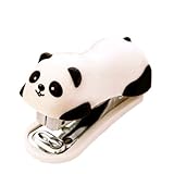 Cute Panda Mini Desktop Stapler&Staple Hand Stapler Office/Home Stapler(6*2.5CM)