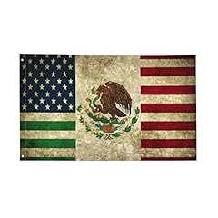 Mexico USA Friendship Flag1