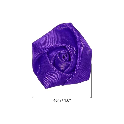 PATIKIL 1.6" Satin Ribbon Roses - Image 2
