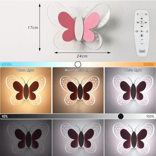 Lampada a Muro LED 10W con Interruttore, Applique