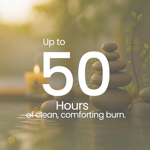 Natur IX Soy Healing Candle for Cleansing, Energy Renewal | Aromatherapy with Eucalyptus, Pine, Sage & Mint | 50 Hour Burn, Meditation & Spiritual Healing Candle with Wood Lid Base, Gift Ready 8.5 oz