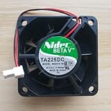 CYRMZAY Compatible pour Nidec TA225DC M34313-16 24V 0.16A 2-Wire 6CM 6025 cooling Ventilateur