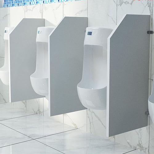 Mampara de baño para urinario que evita salpicaduras panel divisor de privacidad de pared PVC 8