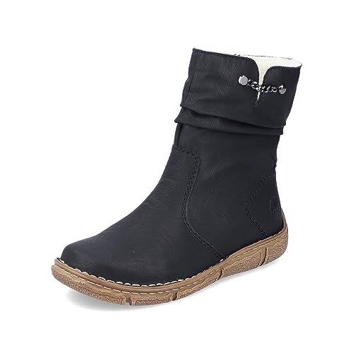Botte tendance Femme Rieker Z3771 chaussure hiver chaude confortable