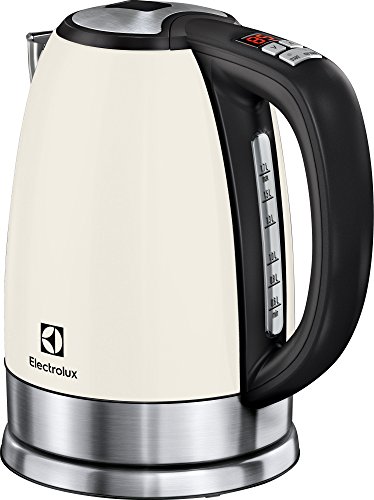 Preisvergleich Produktbild Electrolux Edelstahl-Wasserkocher Plus, 2400 W Acciaio Inox Spazzolato / Bianco