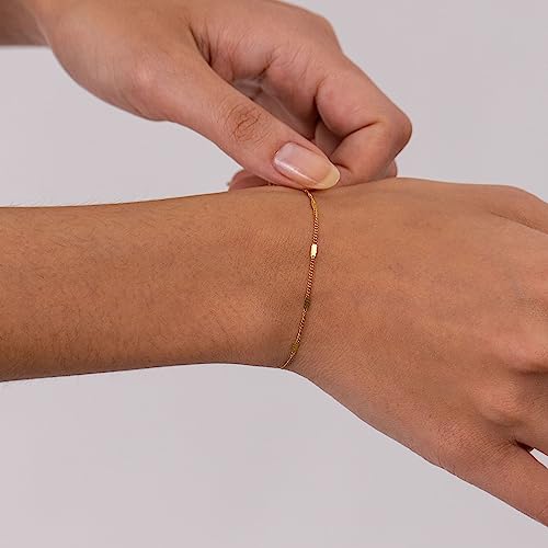 Purelei Surprise Armband Damen – Wasserfest, Edelstahl, Verstellbar 17–20,5 cm, Elegantes Damenarmband aus Gold, Silber oder Roségold… – Ansicht 2