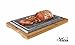 Artestia Mega Size Cooking Stone Sizzling Hot Stone Set with Stainless Steel Tray and Bamboo Platter, Deluxe Tabletop Barbecue/BBQ/Hibachi/Steak Grill (Deluxe Set with Mega Stone)