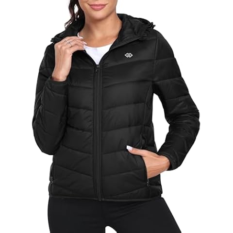 MoFiz Women's Lightweight Down Hoodie Cover