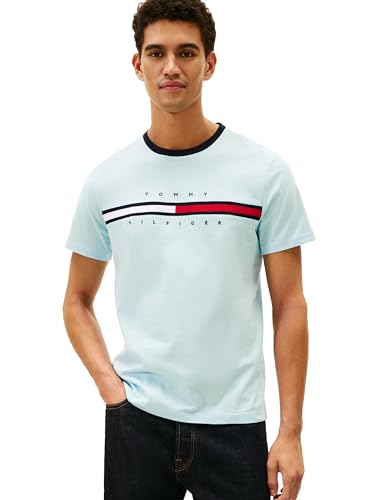 T-shirt graphique Tommy Hilfiger homme aux finitions haut de gamme