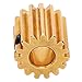 FTVOGUE 6mm Gear Industrial Robot Accessory MOD 0.8 Brass Toothed Sprocket for Maker with 3 Keyword Phrases for Reusing in Projects