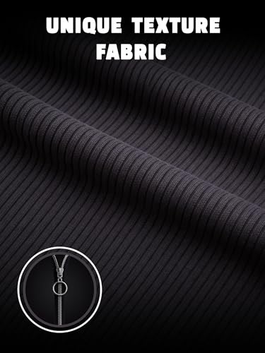 Image of fanideaz Premium Brand Zipper T Shirts for Men Elegant Collar Styles Trendy Polo Fashion Range for Casual Wear Party Textured Fabric Comfortable Fit Stylish Modern Outfit