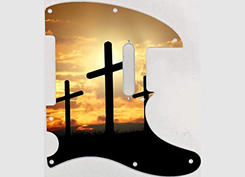 Fender Tele Telecaster Three Crosses 2�Ƀt�B�b�g����J�X�^���O���t�B�b�N�s�b�N�K�[�h�B