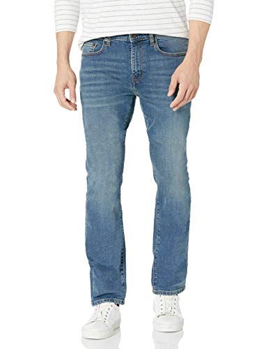 Amazon Essentials Herren Jeans, Slim-Fit-Stretch, Bootcut - Auslauffarben,...