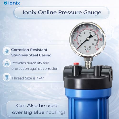 IONIX 2.5 inch Water Pressure Gauge - Image 5
