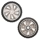 2 Stück 7 Zoll Rad 734-04562 für MTD Husqvarna Columbia Craftsman Troy Bilt