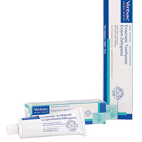 Virbac Enzymatische Zahnpasta, 43 g – Fisch