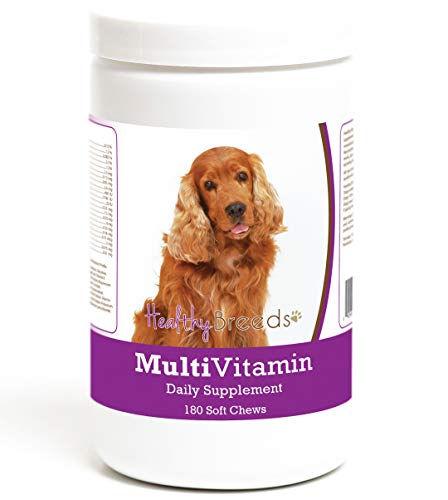 Image of Healthy Breeds Cocker Spaniel Multivitamin Soft Chew for Dogs 180 Count