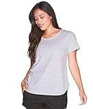 Colosseum Active Myla Damen-T-Shirt mit Rundhalsausschnitt, kurzärmelig - Beige - Mittel