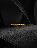  Cuaderno Asma: Diario de seguimiento de síntomas para pacientes con asma, un cuaderno para llevar un registro de síntomas, desencadenantes, flujo ... ejercicio y entrenamiento, notas y más
