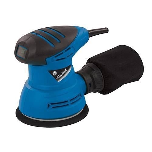 Silverline Tools 870944 125 mm 240 W DIY Random Orbit Sander - Blue by Silverline Tools
