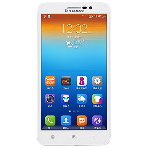 Unlocked Lenovo A850+ 5.5inch QHD IPS MTK6592 Octa core Android 4.2 Smart Phone 1GB RAM 4GB ROM 3G GPS Dual SIM (White)
