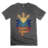 Funny Manny Pacquiao Logo Men's Tshirt DeepHeather Size XL