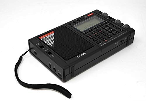 Image of Tecsun PL990 Digital Worldband AM /FM Shortwave Longwave Radio with Single Side Band Reception & MP3 Player, Matte Black