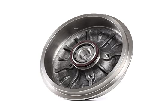 RIDEX 2x Tambour de frein Arrière Frein à Tambour 123B0058 avec roulement avec bague ABS