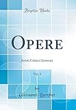berchet  Berchet, G: Opere, Vol. 2