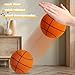Nubudoz 2025 Upgrade Silent Basketball, Dribble Dream Silent Basketball, Silent Basketball Dribbling Indoor, Foam Basketball Indoor Training Quiet Ball Gift for Youth (Orange, NO.7)