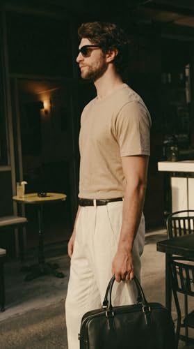 Image of Men's Solid Round Neck T-Shirt | Regular Fit Cotton Casual Tee | Half Sleeve | S to 3XL Sizes | Soft Breathable Everyday Wear for Daily Use, Gym, Summer & Casual Wear