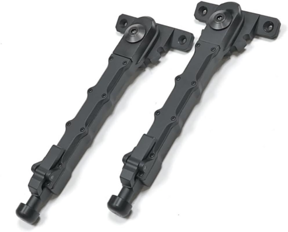 Tactical 7.5-9 inch Rifle Bipod split side Mount V9 bipod for Outdoor, Hunting and Shooting, Black