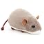 Mouse Plushie Lying Down 14 Cm (Length)