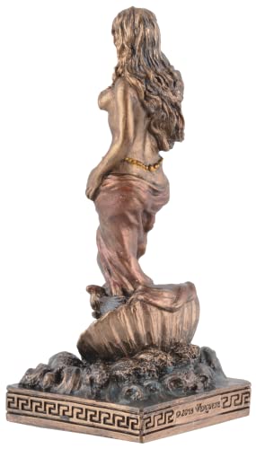 Statuette Aphrodite Veronese miniature peinte couleur bronze antique - 7