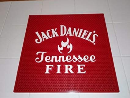 Tennessee FireWaitstation Bar Mat - Red