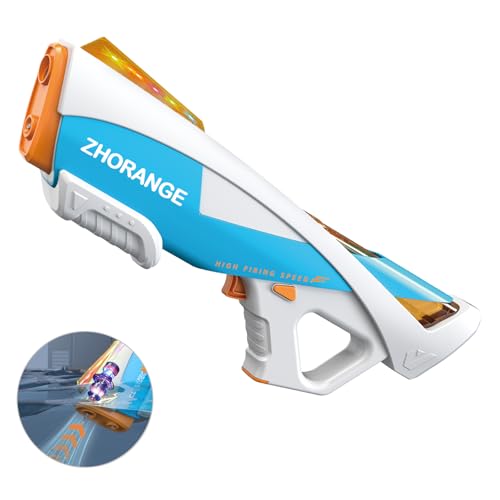Electric Water Guns for Adults & Kids, Automatic Water Reload & Shooting Over 500 Blasts Water Blaster Squirt Guns Up to 32 FT Range, Waterproof Water Gun for Summer Pool & Beach Toys