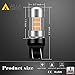 Alla Lighting 7440 7443 LED Amber Yellow Turn Signal Lights Bulbs 7444NAK 7440NAK WY21W Super Bright T20 Wedge 54-SMD 4014 Chipsets Blinker Lamps 12V