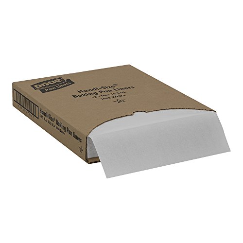 Dixie Grease-Proof Non-Stick Pan Liner by GP PRO (GEORGIA-PACIFIC), White, HS1000, 16.38'' Length x 12.19" Width, (Case of 1,000) by Georgia-Pacific - Used condition - US$52.52