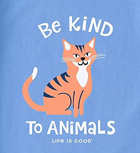 Life is Good - Kids Be Kind Cat T-Shirt2