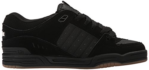 Image of Globe Men's Fusion Shoe, Black /Black /Silver Grey, 6 M US