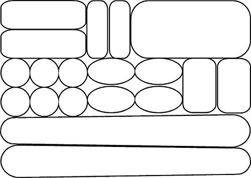 Ellis Graphix Clear Chainstay & Frame protector set for Bicy