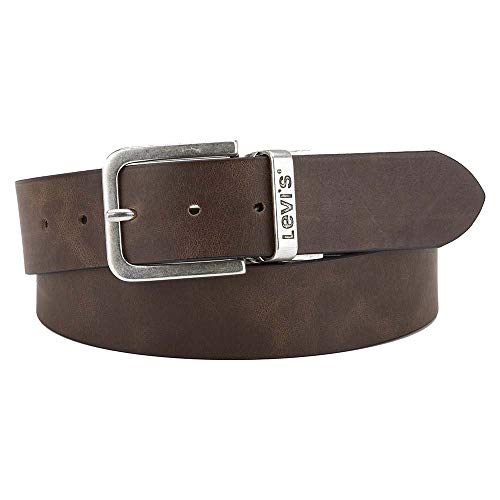 Levi's Herren Reversible Gürtel, Braun (Brown), 110 cm (Herstellergröße: 110)
