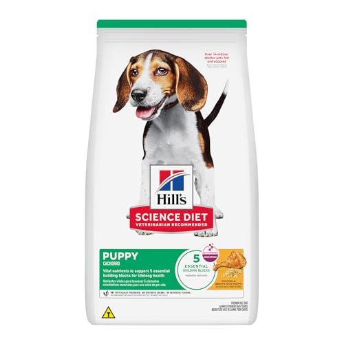 Hill’s Science Diet, Ração, Cães Filhotes, Frango, 7,03 kg