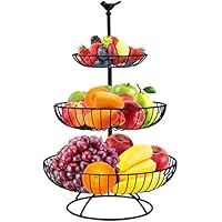 Homga 3-Tier Dining Table Organizer Fruit Basket