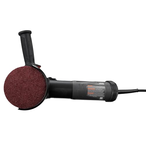 Image of 3M Electric Angle Grinder, 11130, VS, 4.5-5 in Slide Switch, 120V