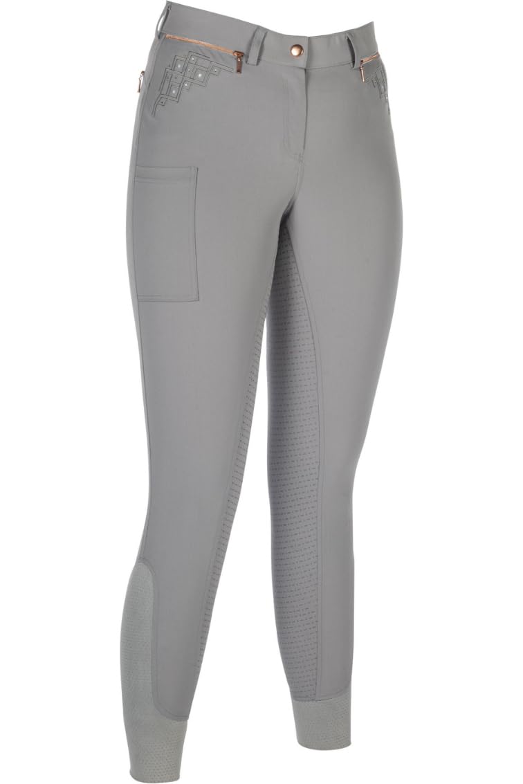 HKM Damen Hose Rosegold Sparkle Style SIL.-vollbesatz